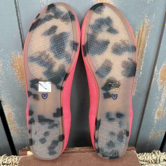 Rothy's The Flat Limited Edition Grapefruit Sz 9 - Picture 13 of 16